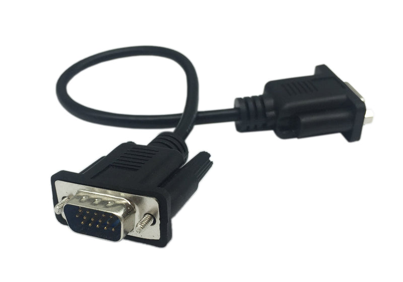 [AUSTRALIA] - CERRXIAN 1ft VGA SVGA 15 Pin HD15 Male to Female Adapter Video Monitor Extension Cable for PC Laptop TV Porjector(mf) 