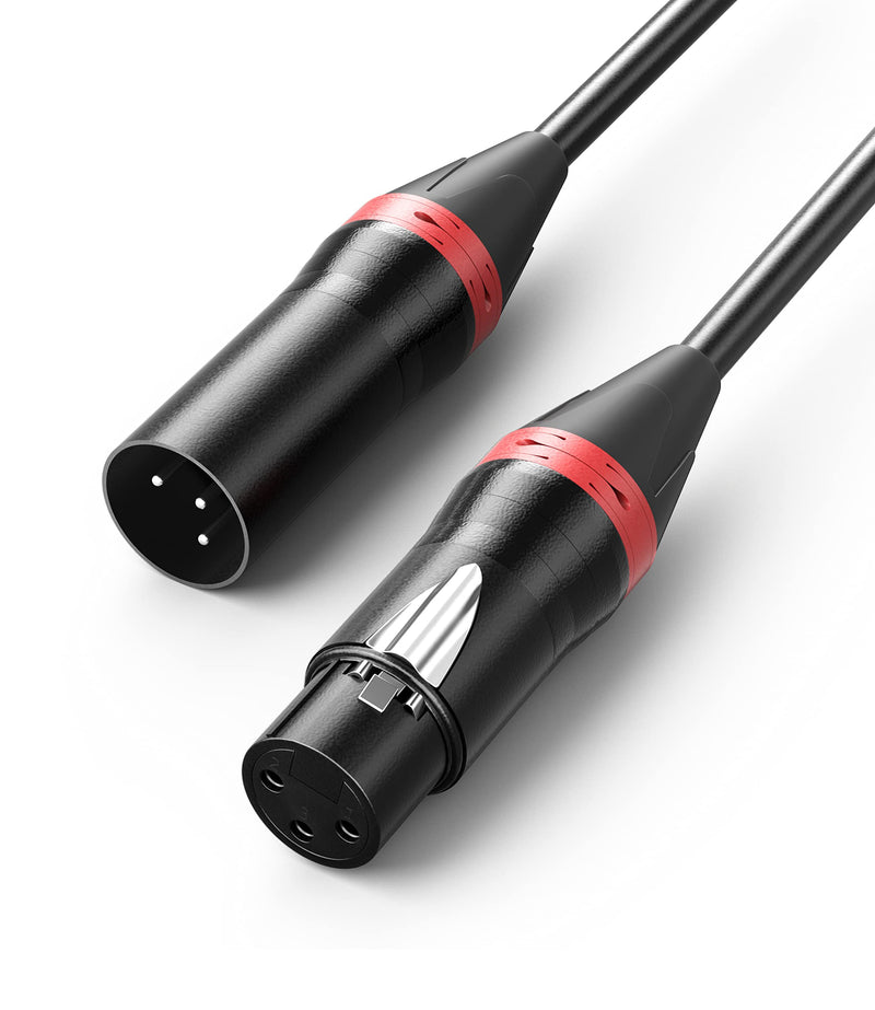 Rxonof XLR Cables 10 ft-2 Pack, XLR Cable XLR Male to Female Microphone Cable 10FT