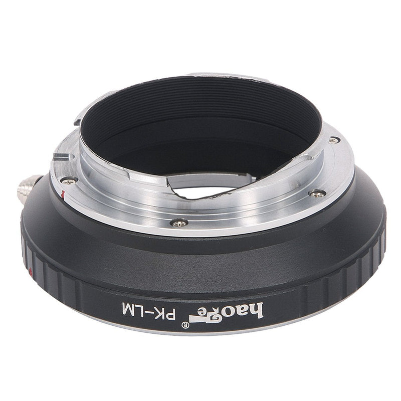Haoge Lens Mount Adapter for Pentax K PK Mount Lens to Leica M LM Mount Camera Such as M240, M240P, M262, M3, M2, M1, M4, M5, CL, M6, MP, M7, M8, M9, M9-P, M Monochrom, M-E, M, M-P, M10, M-A