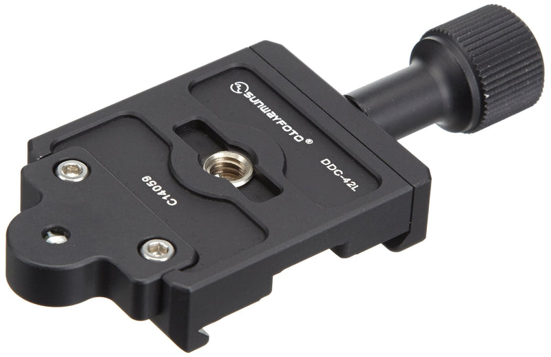 SunwayFoto DDC-42L Screw-Knob Dovetail Clamp