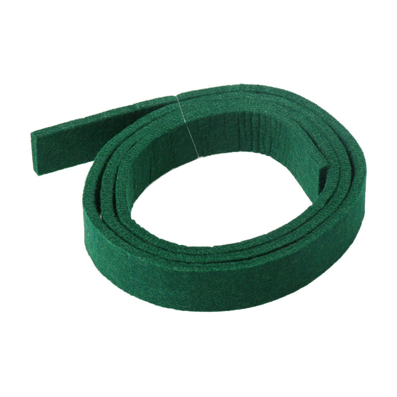 Yibuy Green Spring Rail Felt Strip for Piano Keyboard Replacement 120x2.5cm