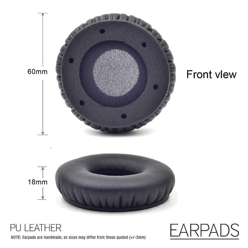 [AUSTRALIA] - HD V8 V10 V12 defean Replacement Ear Pads Ear Cushion Cover Compatible with Sol Republic Tracks HD V8 V10 V12 On-Ear Wired Headphone, Softer Leather,High-Density Noise Cancelling Foam (Black) black 