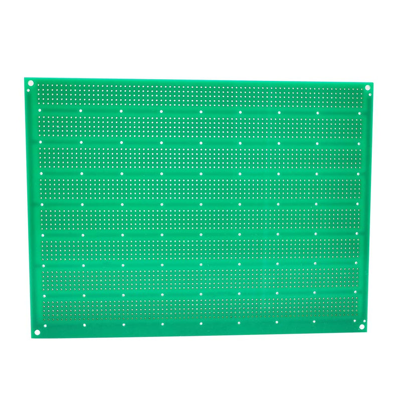 YUNGUI 15X20 CM PCB Prototype Board Solderable PerfBoard,Universal Printed Circuit Board for Arduino and DIY Electronics Project, Gold-Plated, 6"x8",2 Pack