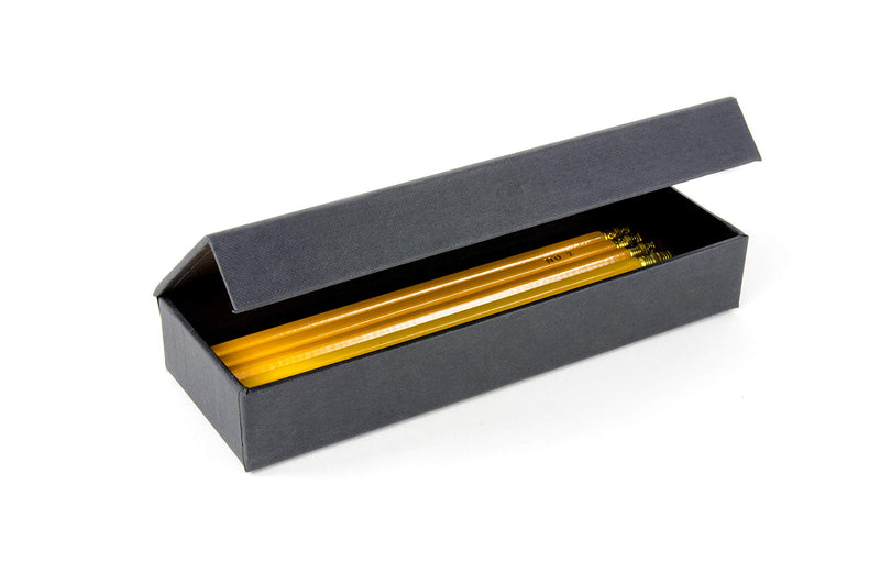 Bigso Astrid Fiberboard Multi-Functional Pen Case, 1.4 x 7.7 x 2.8 in, Dark Grey