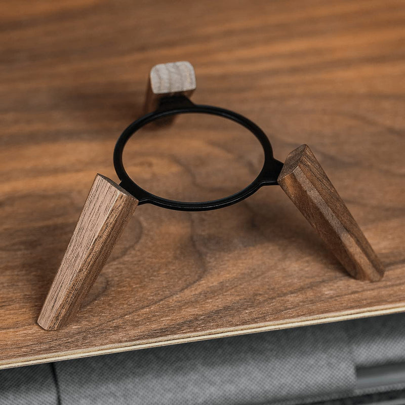 balolo Real Wood Tripod for HomePod Mini (Black Walnut) Black Walnut