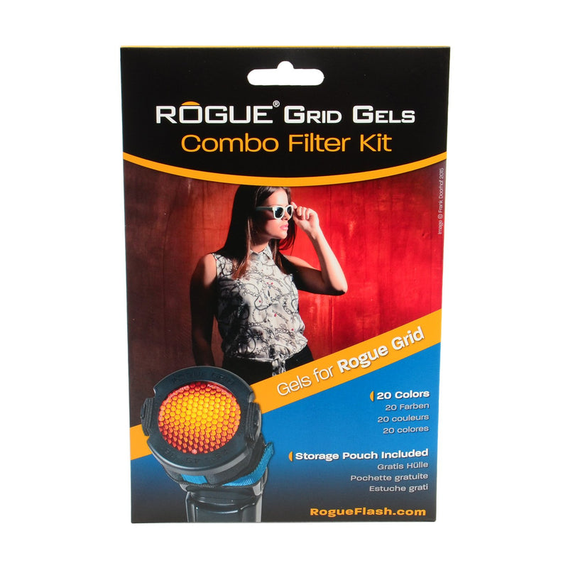 ExpoImaging ROGUEGELS-G Rogue Photographic Design Rogue Gels - Lighting Filter Kit for Rogue Grid Rogue Grid Gels Combo Filter Kit