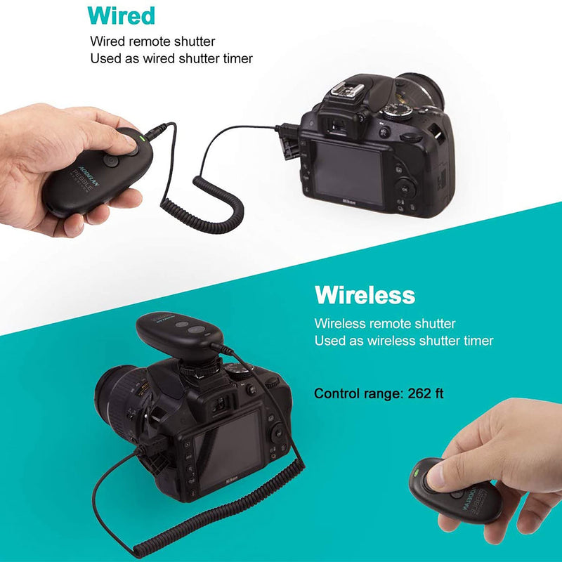 AODELAN Camera Remote Control for Sony A6000 RX-100III A7II A7III A6600 A6400 RX100-VI A5000 Wireless Shutter Release