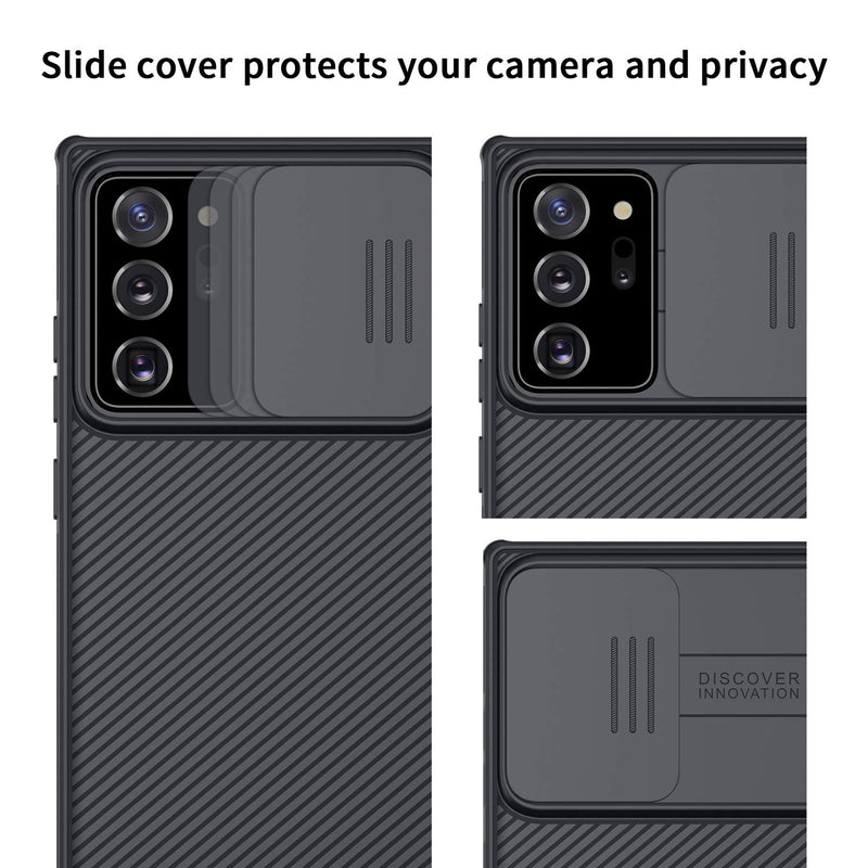 Nillkin Galaxy Note 20 Ultra Case - CamShield Pro Case with Slide Camera Cover, Slim Protective Case for Samsung Galaxy Note 20 Ultra 6.9 inch 2020, Black