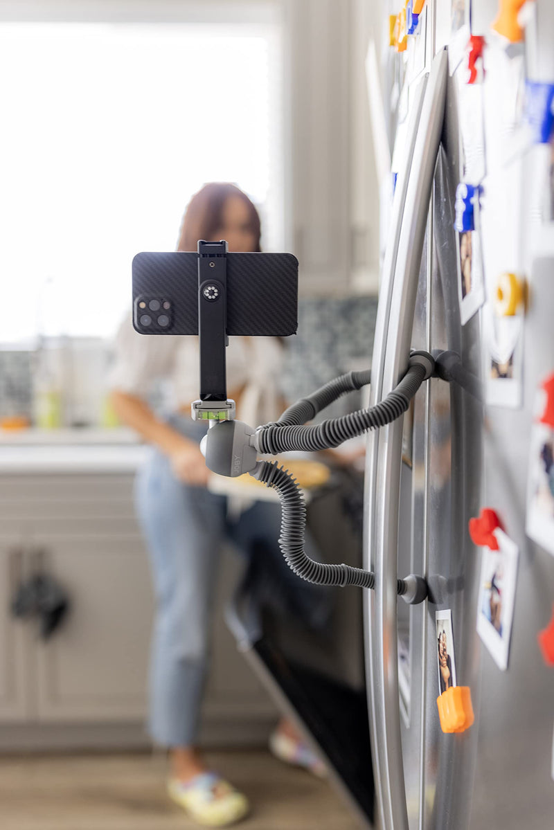 JOBY PodZilla Large Flexible Tripod with Ball Head Included, for Compact Mirrorless Cameras or Devices up to 2.5kg, Gray, JB01661-BWW
