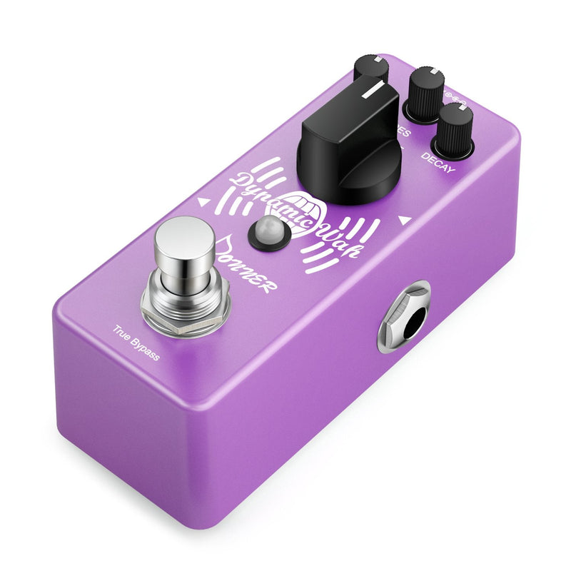 Donner Mini Auto Wah Pedal Dynamic Wah Guitar Effect Pedal Envelope Filter True Bypass