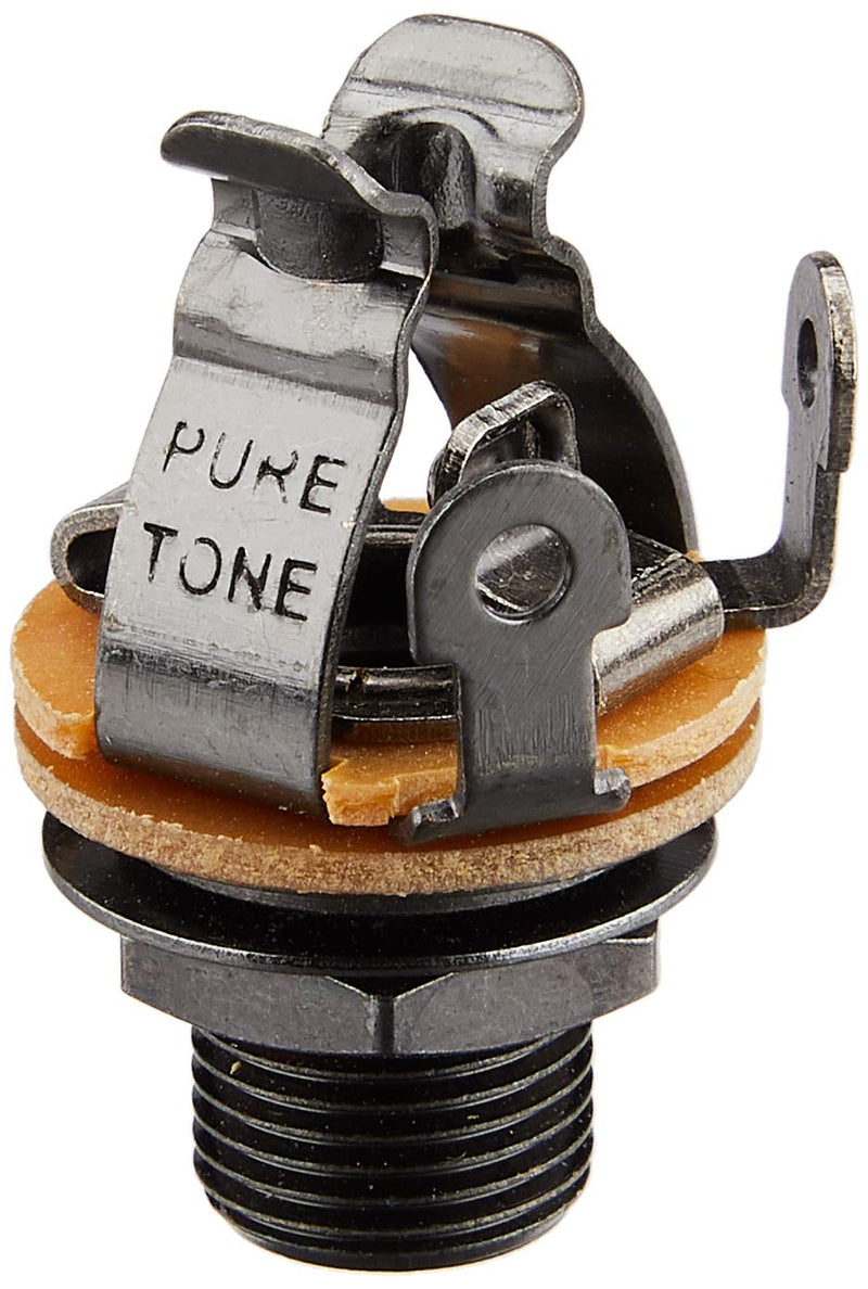 Pure Tone Mono Multi-Contact 1/4 inch Output Jack - Black Nickel