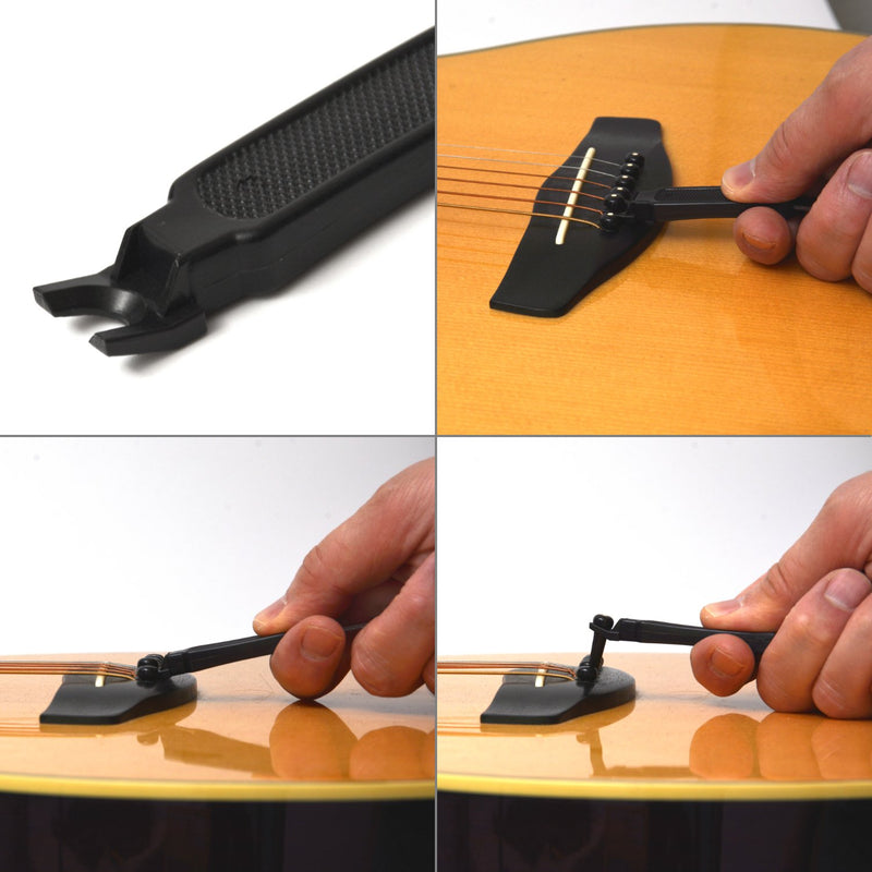 Elagon UK (GSW) Guitar String Winder and Cutter/String Pin Puller All-In-One for Quick String Replacement. For Electric Guitars, Acoustic Guitars, etc. Easy to Use and Effective.