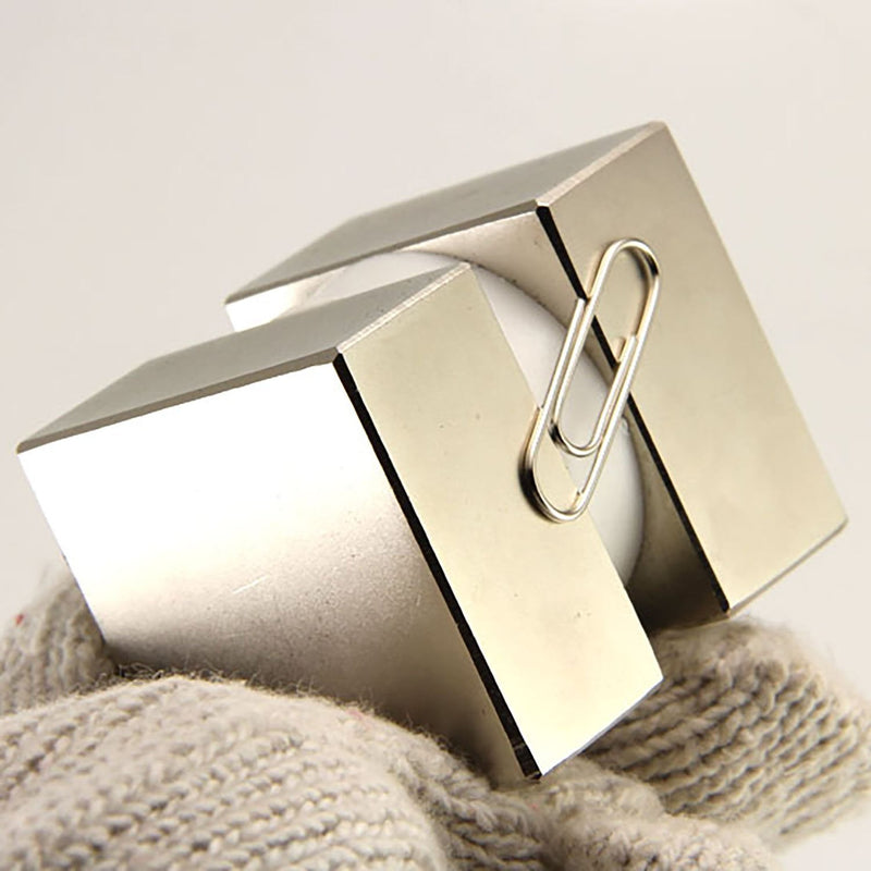 40x40x20mm Super Strong Neodymium Block Magnet, N52 Permanent Magnet Disc, The World's Strongest and Most Powerful Rare Earth Magnets - One Piece 1