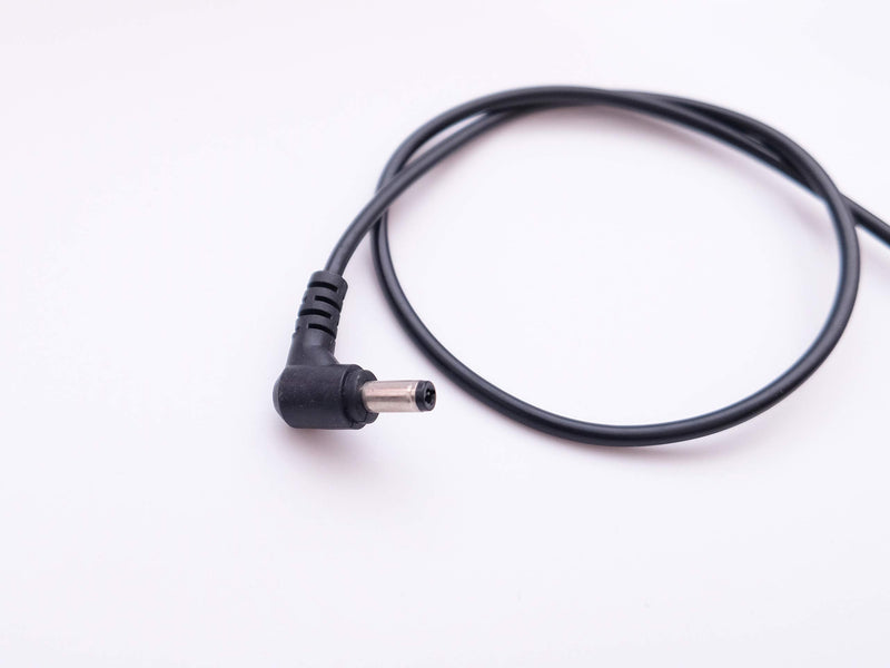DC 5.5/2.5 Angled 4K Power Cable 50cm for BMPCC Blackmagic Pocket Cinema Camera