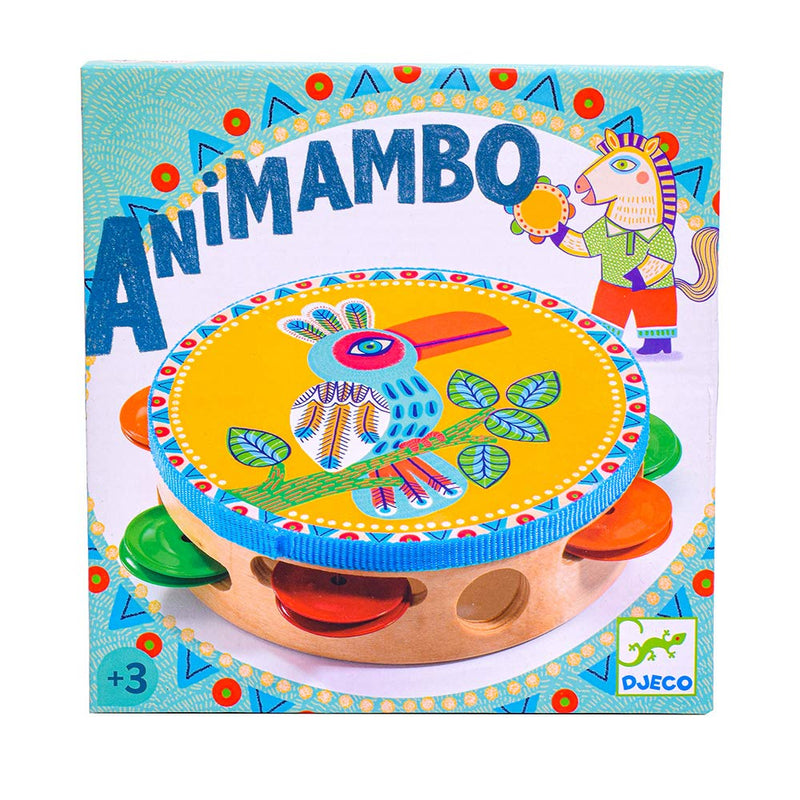 DJECO Animambo Tambourine Musical Instrument