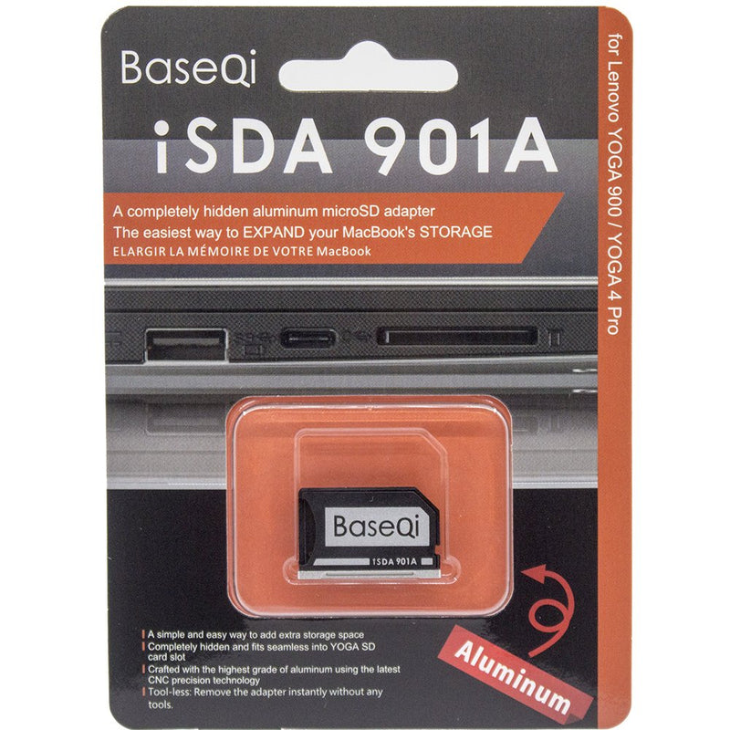 BASEQI Aluminum MicroSD Adapter for Lenovo Yoga 900 & 710