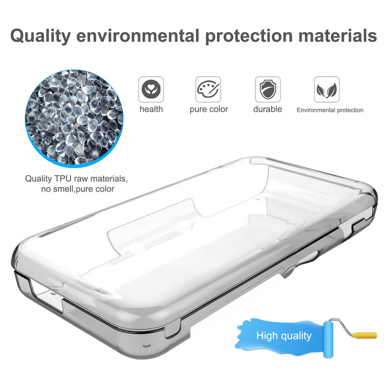 Cover Case for New Nintendo 2DS XL,Crystal Clear Case for New Nintendo 2DS XL