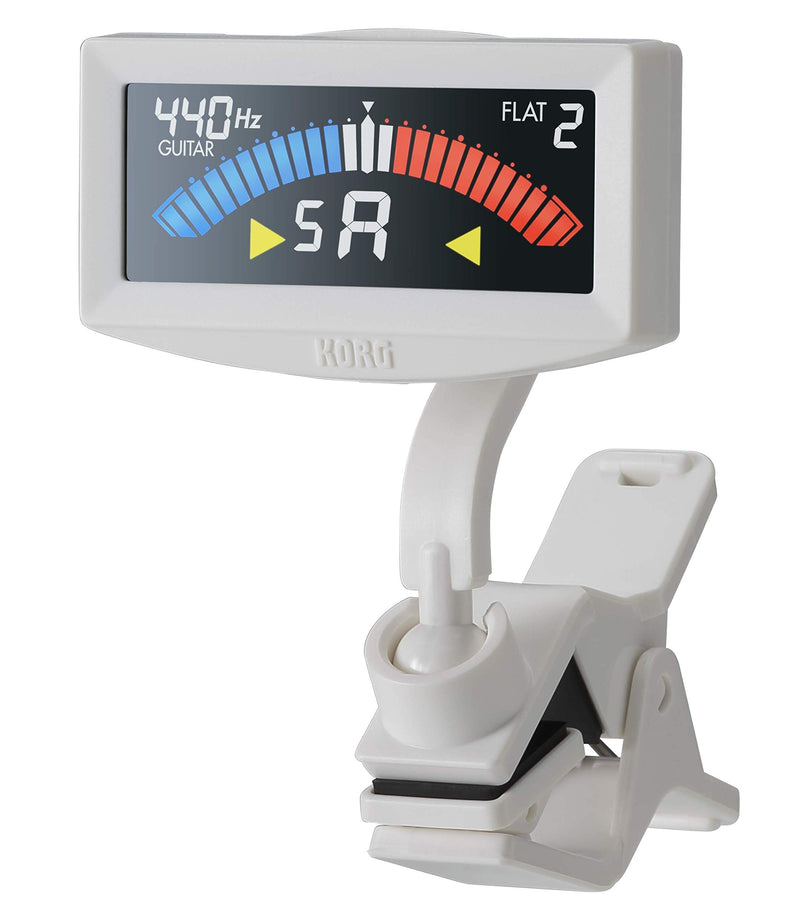 Korg Pitchcrow Clip-On Tuner White