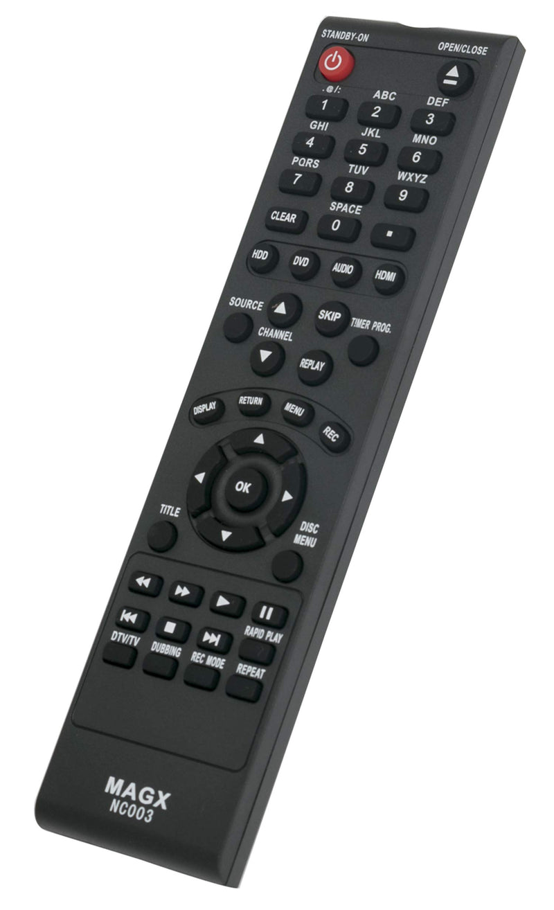 New NC003 NC003UD Replaced Remote fit for MAGNAVOX DVD Player MDR515H/F7 MDR515H MDR533H MDR535H MDR537H MDR557H MDR533H/F7 MDR535H/F7 MDR537H/F7 MDR557H/F7