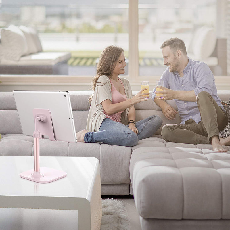 [AUSTRALIA] - Cell Phone Stand,Doboli Phone Stand for Desk,Phone Holder Stand Compatible with iPhone and All Mobile Phones Tablet Pink rose gold pink 