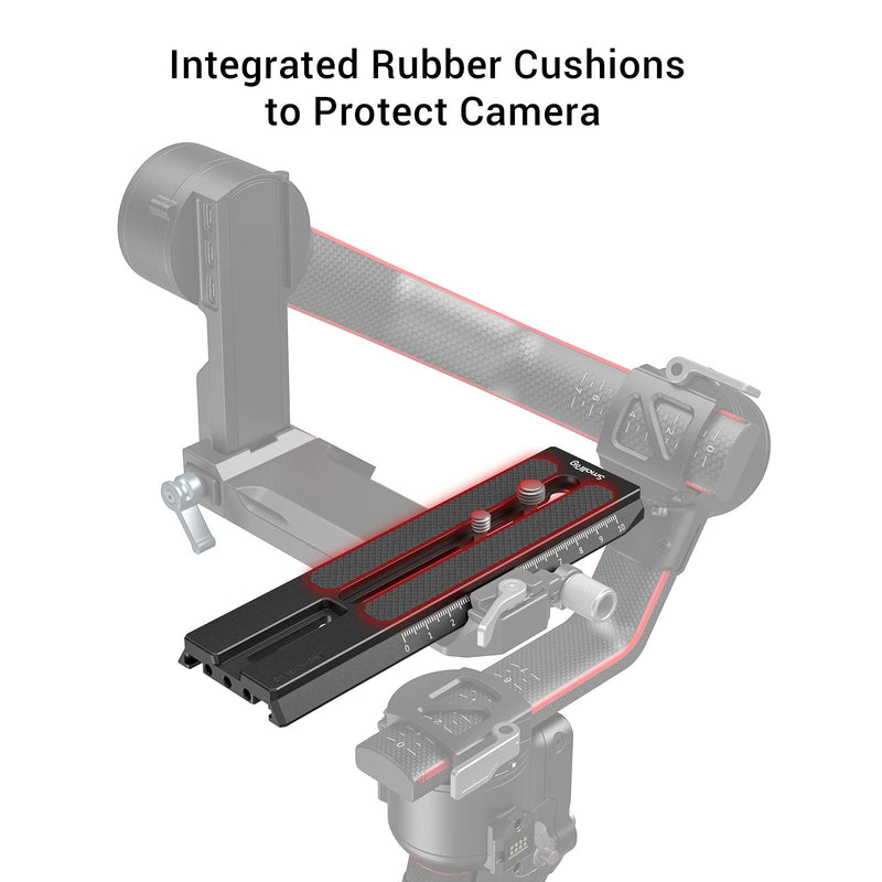 SMALLRIG Camera Extended Quick Release Plate Adapter Only for DJI RS 2 / RS2 Gimbal - 3031