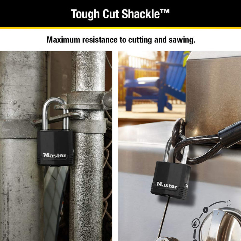 Master Lock M115XDLF Magnum Heavy Duty Outdoor Padlock with Key, 1 Pack