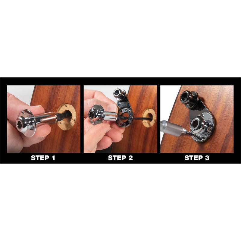 Acousti-Lok Strap Solution for 3 Screw Output Jacks & End Pins