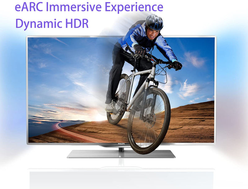 1.5m/5ft 4K HDMI Cable, High Speed, 18Gbps, HDMI 2.0 Cable, 3D, eARC, Braided HDMI Cord, Compatible UHD TV, Blu-ray, PS4, PC, Projector… ACC 4K 1.5m