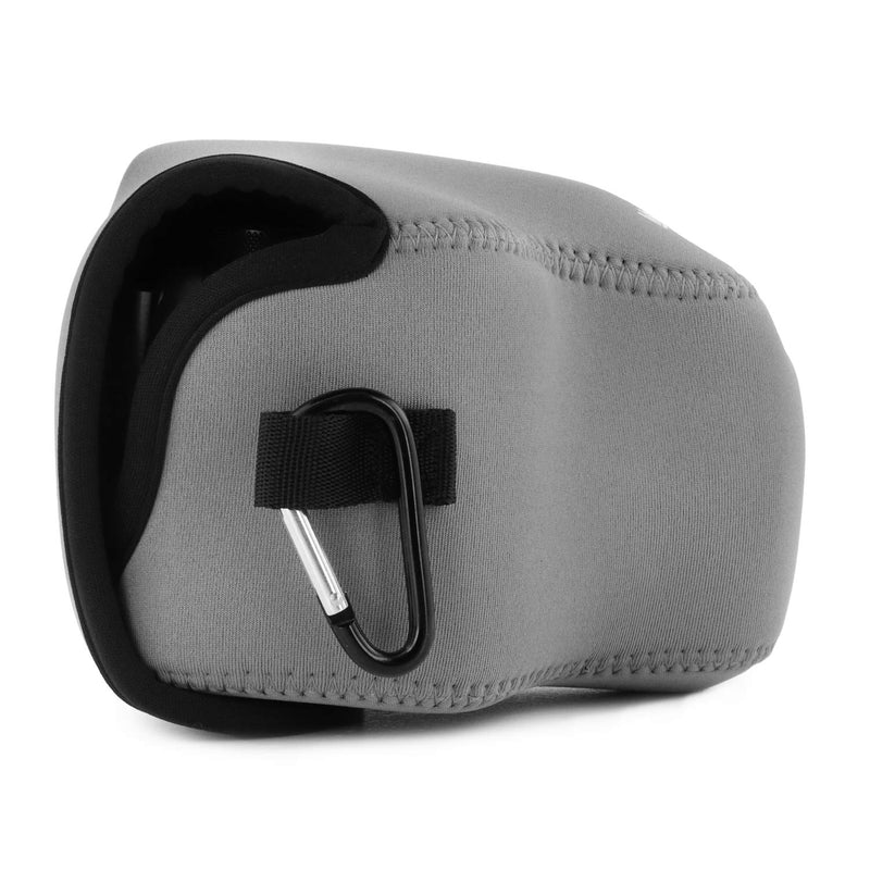 MegaGear MG1574 Ultra Light Neoprene Camera Case Compatible with Canon PowerShot SX70 HS - Gray One Size