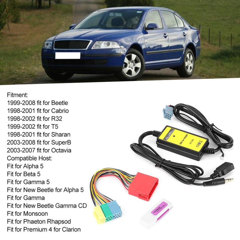 20KHz Changer MP3 Audio Interface Car AUX Adapter Professional 8Pin CD Mini for Car Accessory