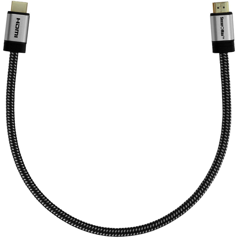 HDMI Cable (4K 60Hz, HDCP 2.2, HDR, 18Gbps) with Braided Cord, 2 Feet