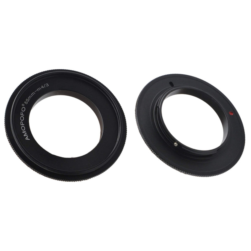 55mm Filter Thread Macro Reverse Mount Adapter Ring,for M4/3 Camera LUMIX GX7 GF6 GH3 G5 GF5 GX1 GF3 G3 Olympus OM-D E-M1 E-M5 E-PL6 E-P5 DSLR Cameras