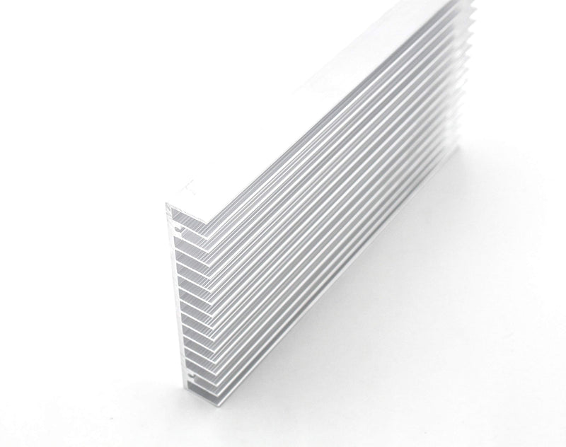 eivvia 120×100×18 1pcs Control System Components Aluminum Alloy Profile Heat Sink/Multimedia Equipment Aluminum Heat Sink