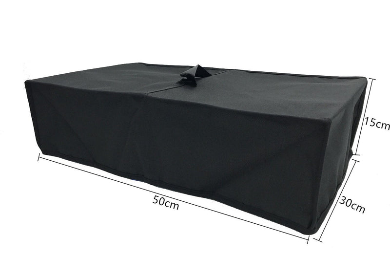 RayCue Wanty Black Antistatic Water-Proof Dust-Proof Nylon Fabric Printer Cover Case Protector for Epson V600 and Canon Canoscan Photo Scanner