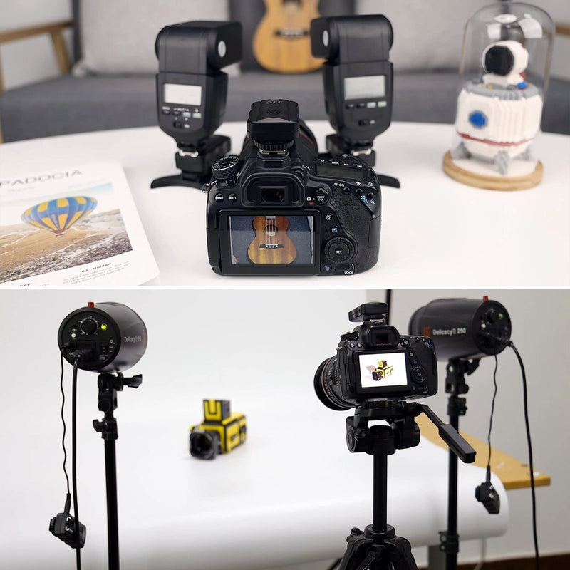 JJC 3-in-1 Wireless Flash Trigger & Shutter Remote Control with Two Receivers Kit for Sony A6600 A6500 A6400 A6300 A6100 A6000 A5100 A7 A7II A7III A7 IV A7R A7RII A7RIII A7RIV A7S A7SII A9 II A99 II