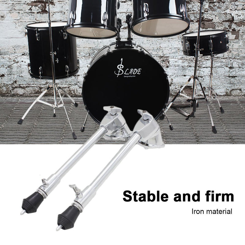 Drum Spurs, Adjustable Bass Drum Stand Legs Anti-rust Spurs 1 Pair