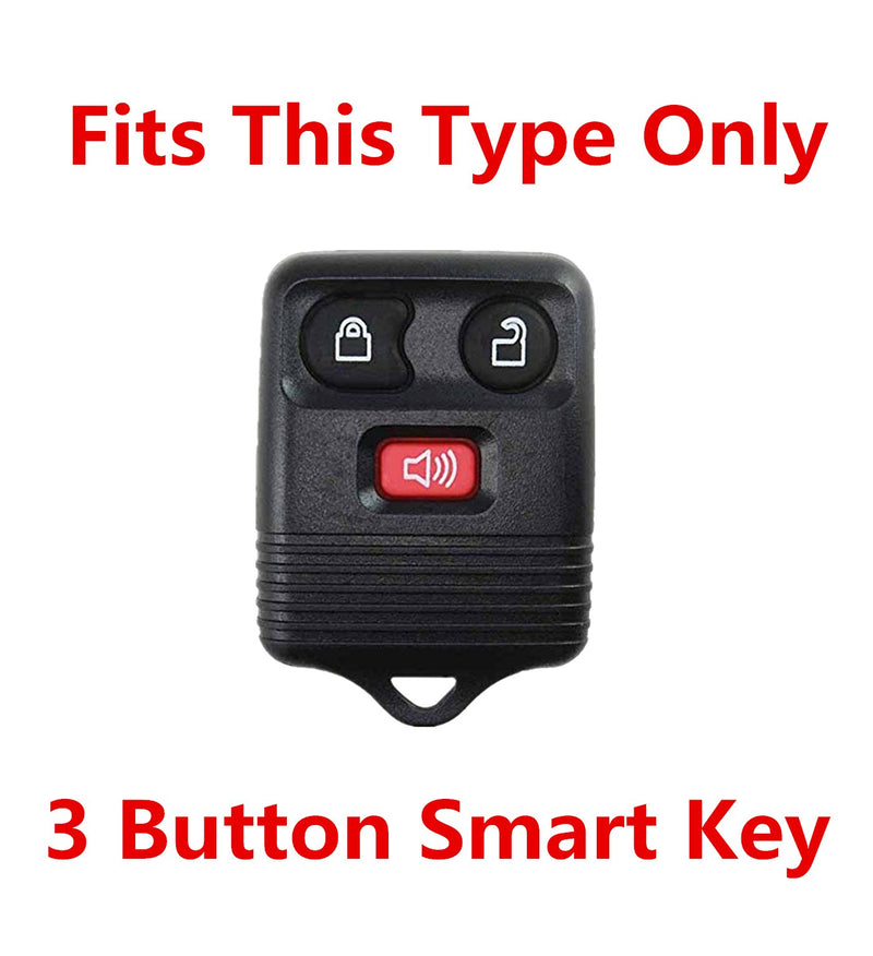 Rpkey Silicone Keyless Entry Remote Control Key Fob Cover Case protector Fit For Lincoln Mercury Mazda CWTWB1U331 GQ43VT11T CWTWB1U345