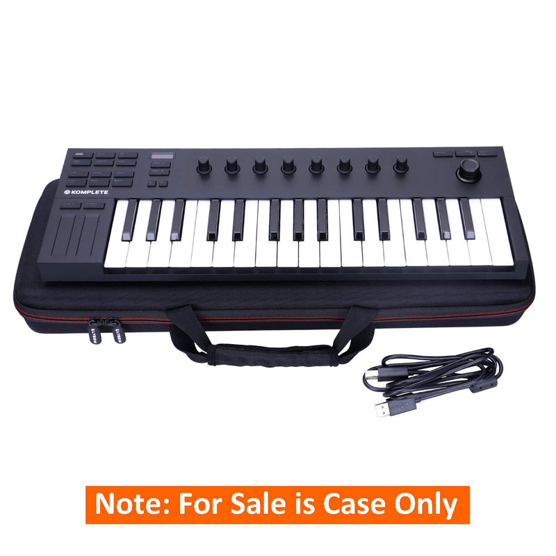 [AUSTRALIA] - LTGEM EVA Hard Case for Native Instruments Komplete Kontrol M32 Controller Keyboard-Travel Protective Carrying Storage Bag 