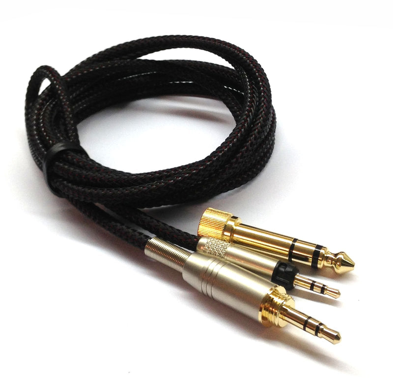 NewFantasia Replacement Audio Upgrade Cable Compatible with Sennheiser HD598, HD558, HD518, HD598 Cs, HD599, HD569, HD579 Headphones 3meters/9.9feet 3m