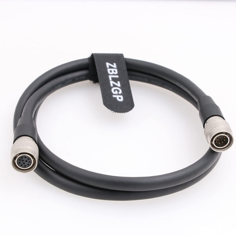 ZBLZGP 12 Pin Hirose Male to 12 Pin Hirose Female Cable for Sony CCXC XC Camera Computer Network (5M) 5M