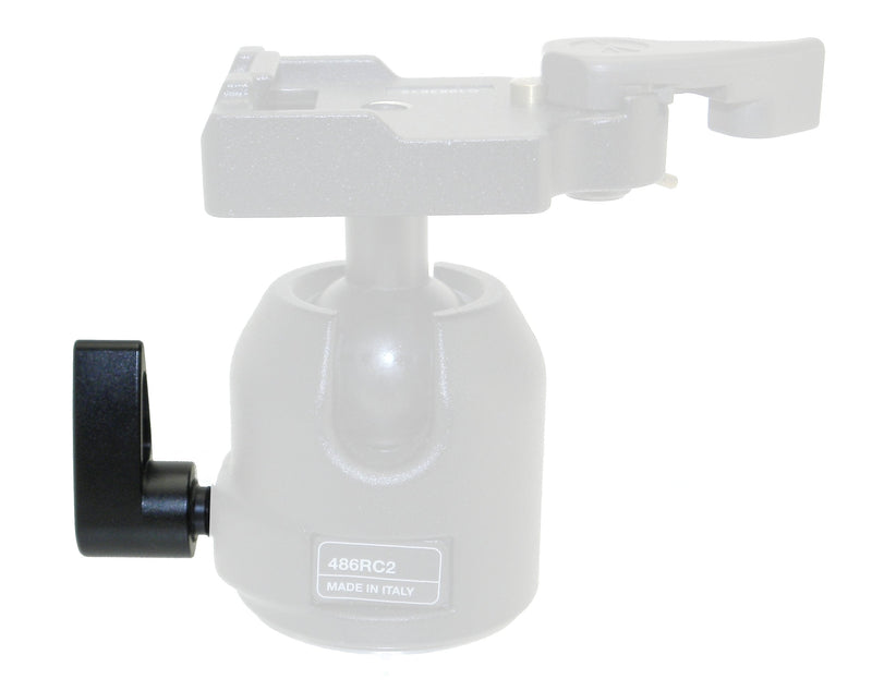 Boss Adapter & Metal Control Lever / Bogen / Manfrotto Tripod Head Female to Male for Clamp Replacement Desmond (Compatible with Bogen / Manfrotto / Gitzo Heads)