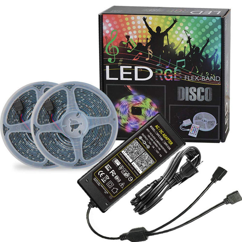 [AUSTRALIA] - LED Strip Lights Color Changing Waterproof Flexible LED Tape Lights Music Mode APP Group Control Indoor Tape Lights (10M-2835-Bluetooth) 10m-2835-bluetooth 