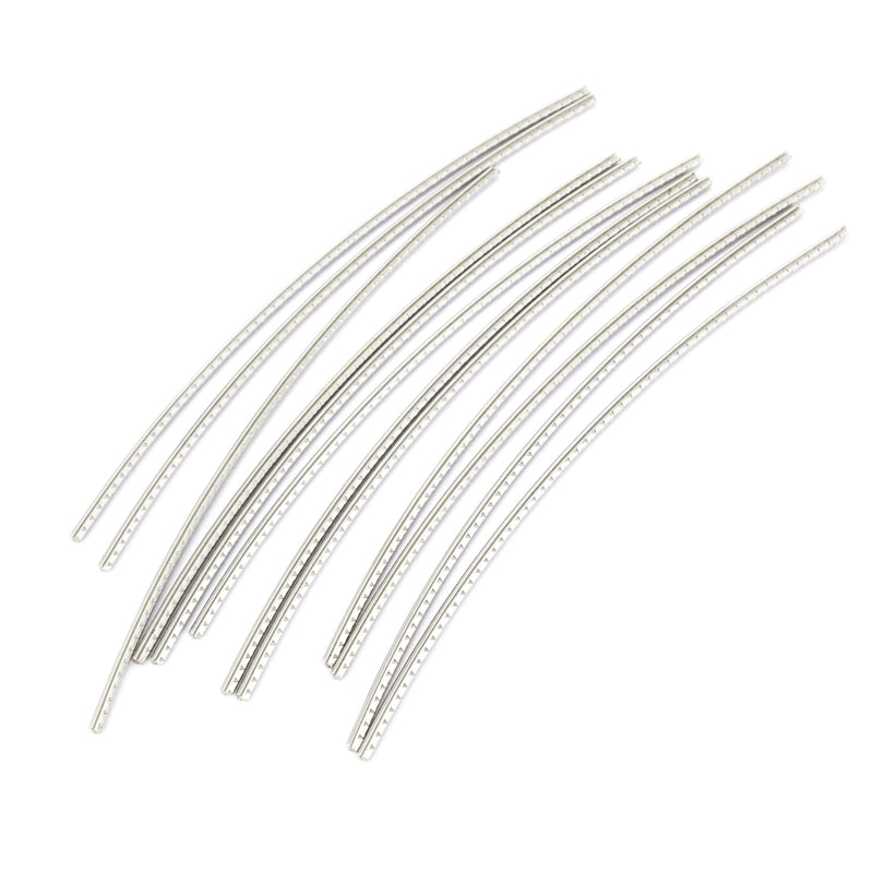Sintoms E206109 Elite Series Nickel Silver Extra Hard 2.0mm Small Fret Wire Set for Vintage Fender Classical Acoustic Guitar 2.0mm Width