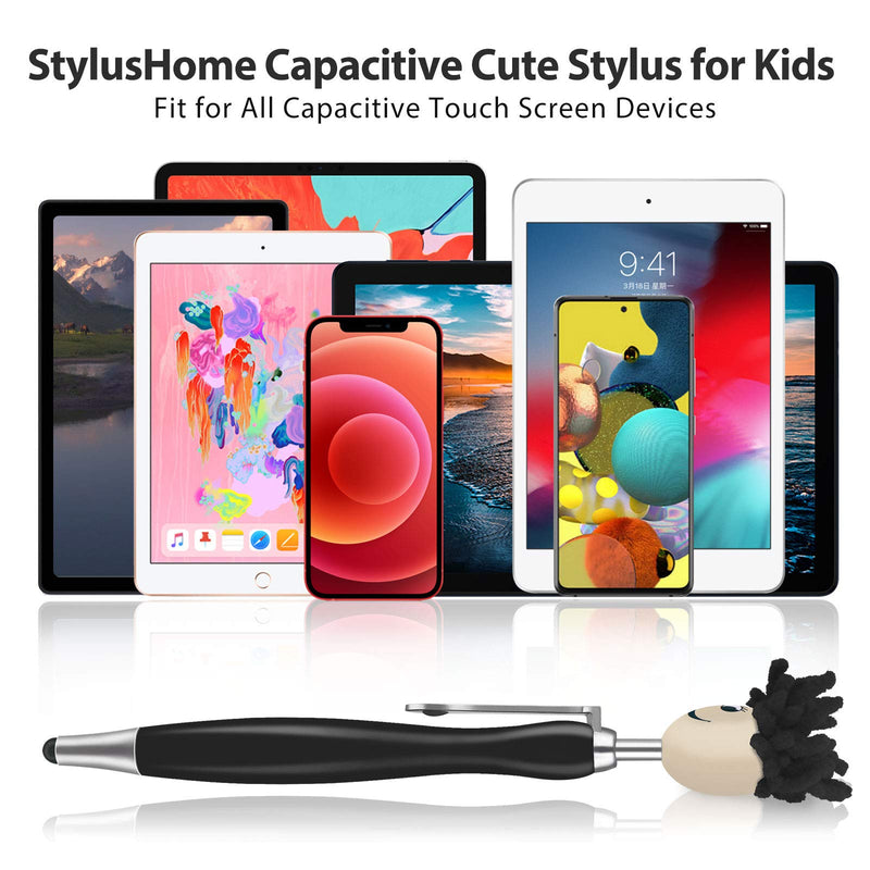 Stylus Pens for Touch Screens, StylusHome 6 Pieces Capacitive Stylus Kids Pens for iPad iPhone Tablets Samsung Galaxy All Universal Touch Screen Devices