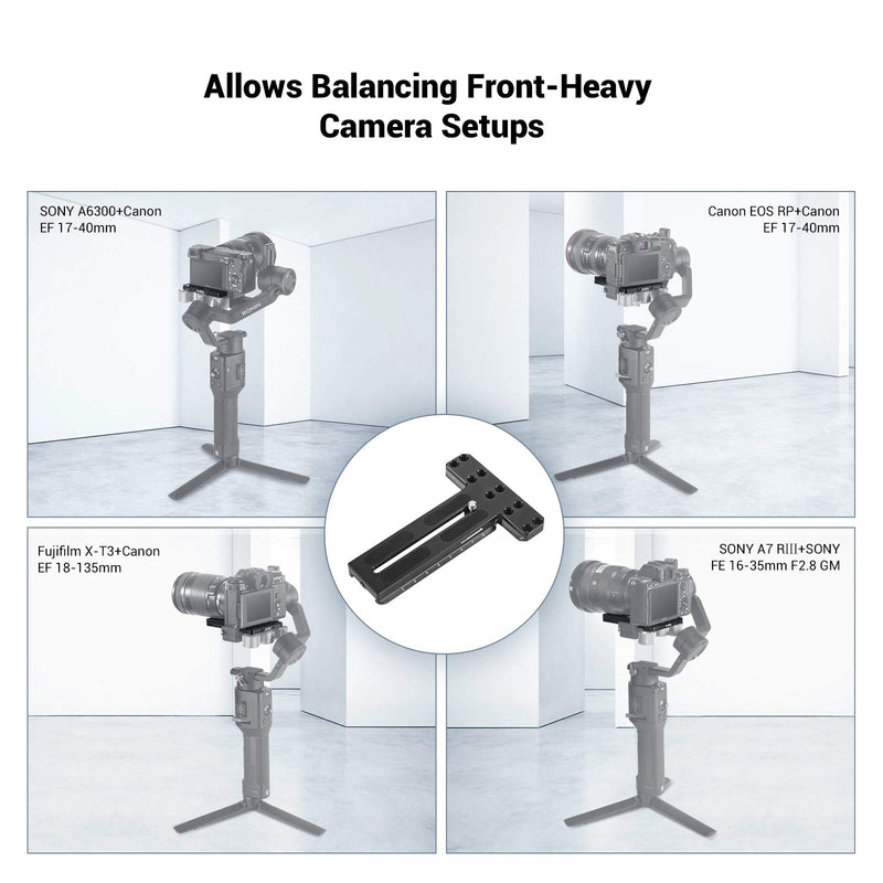 SMALLRIG Counterweight Mounting Plate for DJI Ronin SC Gimbal - BSS2420