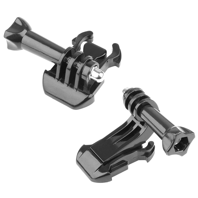 Buckle Mount Compatible with Gopro,Anti Rust J Hook Mount Compatible with Gopro Hero 9 8 7 6 5 4 3,ChromLives Stainless Steel Vertical Surface J-Hook Quick Release Buckle Clip with Long Thumb Screw