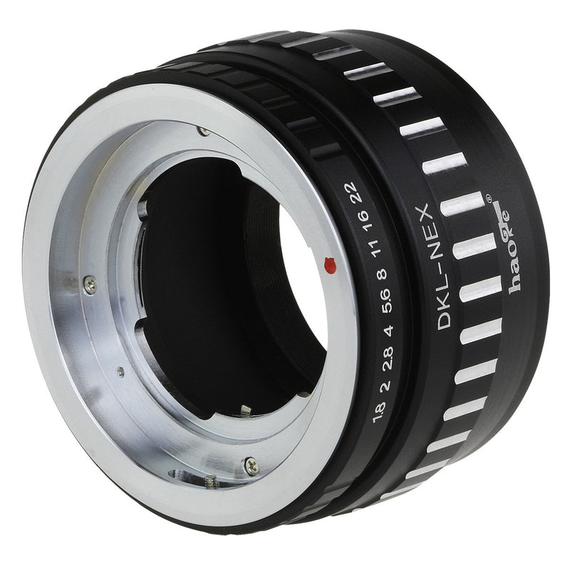 Haoge Lens Mount Adapter for Voigtlander Retina DKL Mount Lens to Sony E Mount NEX Camera as a3000 a3500 a5000 a5100 a6000 a6400 a6500 A7 A7R A7S A7II A7RII A7SII A7III A7RIII A9 EA50 FS7 FS5 FS7II