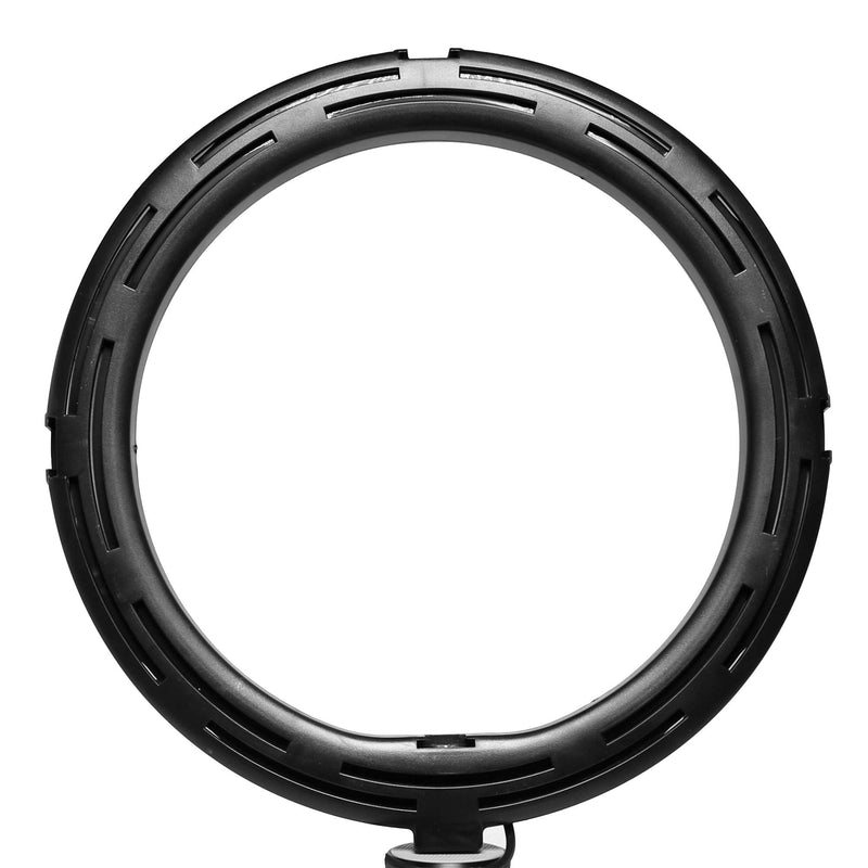 Vidpro RL-10 10" Inch LED Ring Light Kit with Mini Tripod and Ball Head. USB Powered for Portraits, Makeup, Modelling, Vloggers, Macro Photos and YouTube. Variable Color Temperature 2800K 4500K 6500K