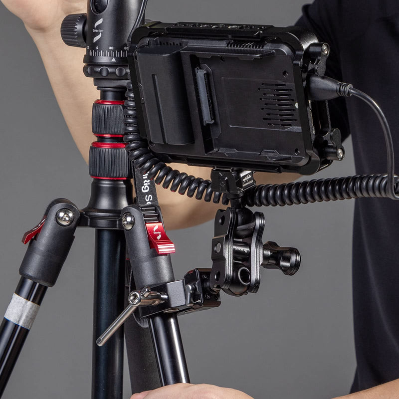 SmallRig HawkLock Dual Quick Release Ballhead Magic Arm 360° Rotation Articulating Magic Arm w 1/4"-20 Screw, Camera Mounting Adapter Holder for Canon DSLR, for Atomos Monitors, LED Lights - 3515