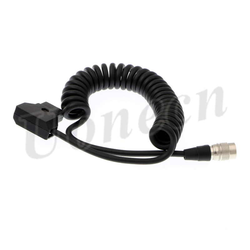 Uonecn Power Spring Cable for SmallHD AC7 OLED DP7 Monitor Hirose 4 Pin Female to D-tap